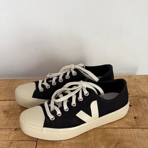 Veja Black and White Sneakers